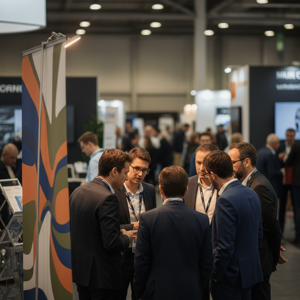 ออกแบบ Roll Up ยังไงให้คนหยุดมอง? 5 เทคนิคดึงดูดสายตา - roll-up-banner-design-tips