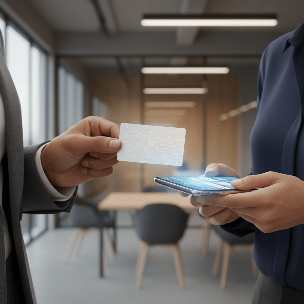 หมึกอัจฉริยะ: พิมพ์นามบัตรให้แตะลิงก์ได้ ไม่ต้องใช้ QR - smart-ink-interactive-print-tech