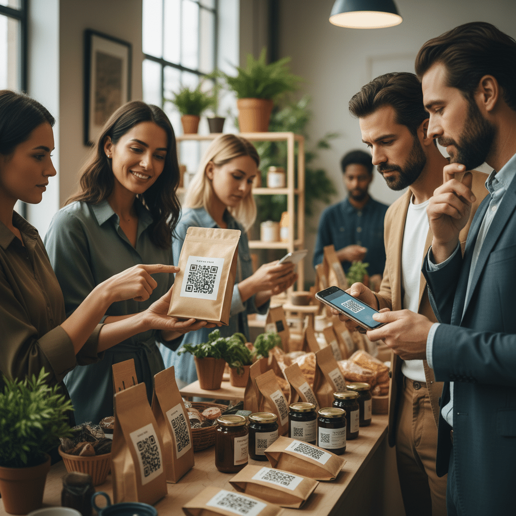 ฉลากสินค้าอัจฉริยะ: กลยุทธ์ QR Code การตลาด SME 2026 - smart-label-qr-code-marketing