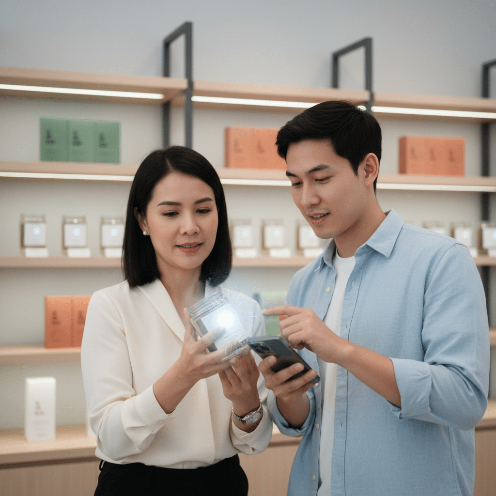 แพ็กเกจจิ้งมีชีวิต! เทรนด์ AR/NFC บนฉลากสินค้าปี 2026 - smart-packaging-ar-nfc-trend