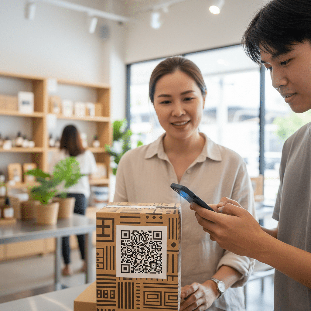 แพ็กเกจจิ้ง 2026: พิมพ์ QR Code อัจฉริยะเพิ่มยอดขาย SME - smart-packaging-qr-code-sme-2026