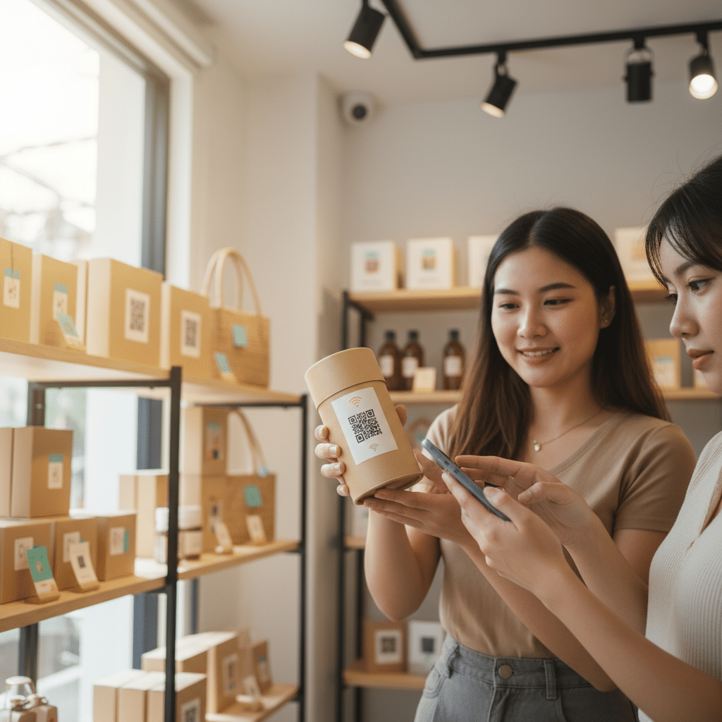 บรรจุภัณฑ์อัจฉริยะ: เทรนด์ SME ใช้ QR/NFC สร้างยอดขาย - smart-packaging-sme-qr-nfc