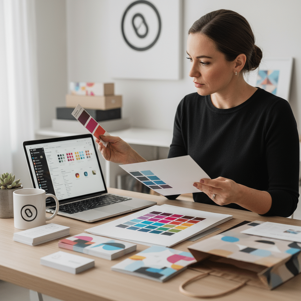 สีเพี้ยนฟอนต์เพี้ยน? สร้าง Brand Guide ง่ายๆ คุมงานพิมพ์ - sme-brand-guide-print-consistency