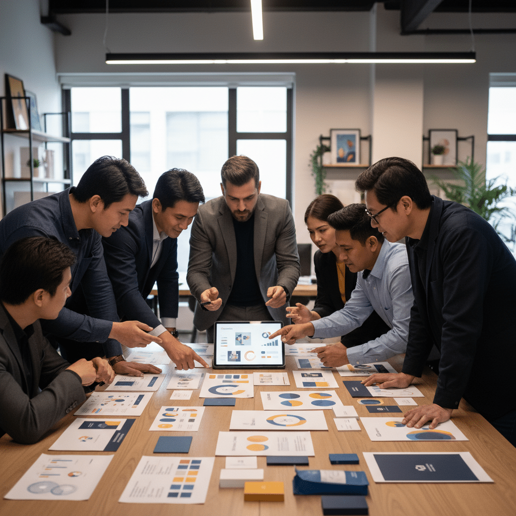 คู่มือสร้าง CI ฉบับ SME: คุมโทนแบรนด์ให้เป๊ะทุกสื่อสิ่งพิมพ์ - sme-brand-identity-ci-guide