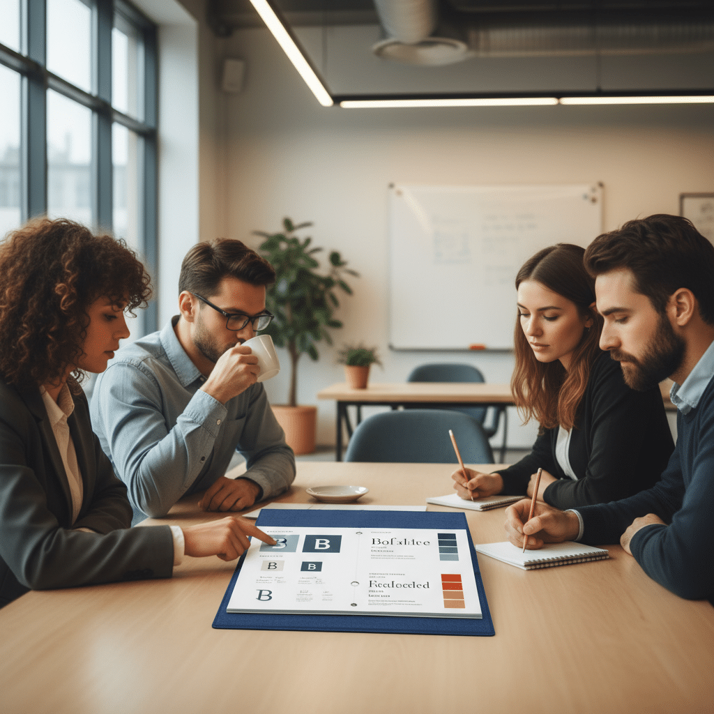 คัมภีร์ Brand Kit: 5 สิ่งที่ SME ต้องมีเพื่อคุมโทนแบรนด์ - sme-brand-kit-guidelines