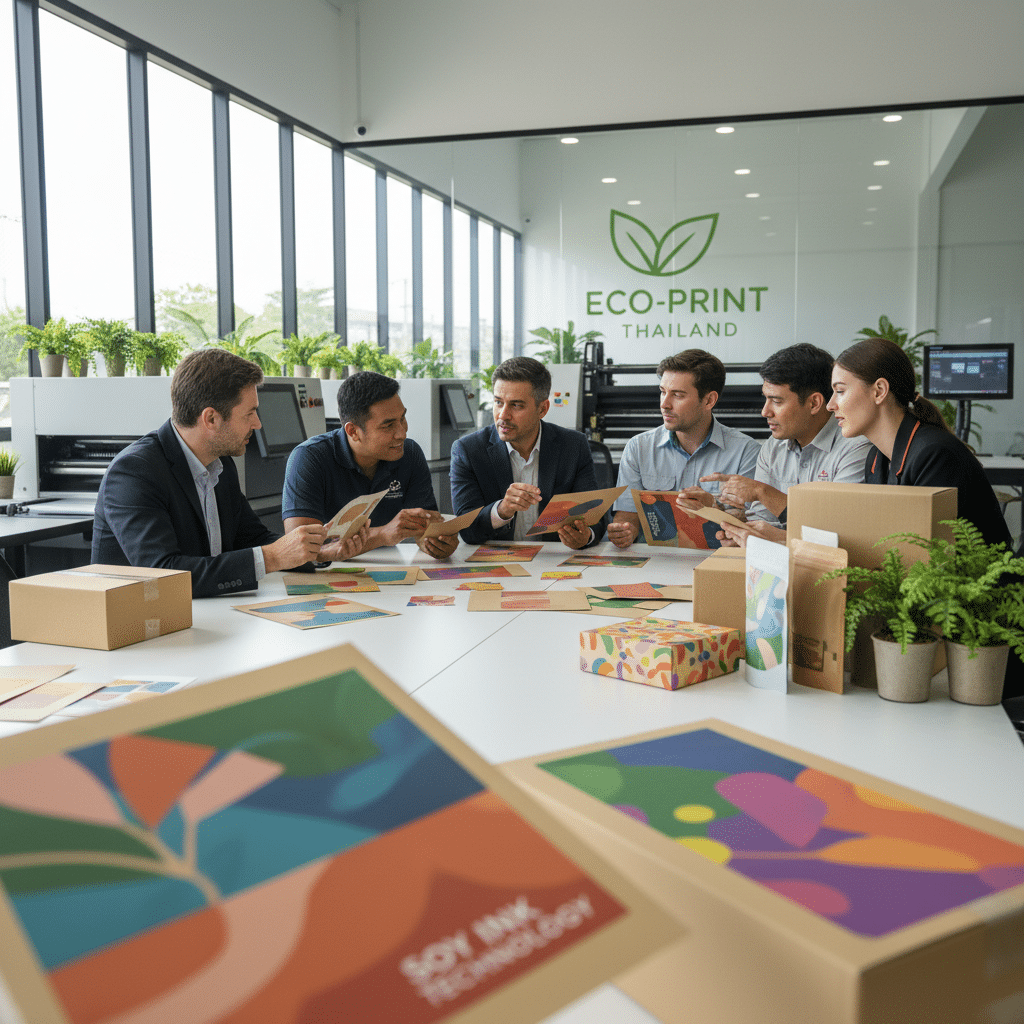 หมึกพิมพ์รักษ์โลก: เทรนด์ใหม่ SME สร้างแบรนด์ Green ปี 2569 - sme-eco-friendly-printing-ink-2026