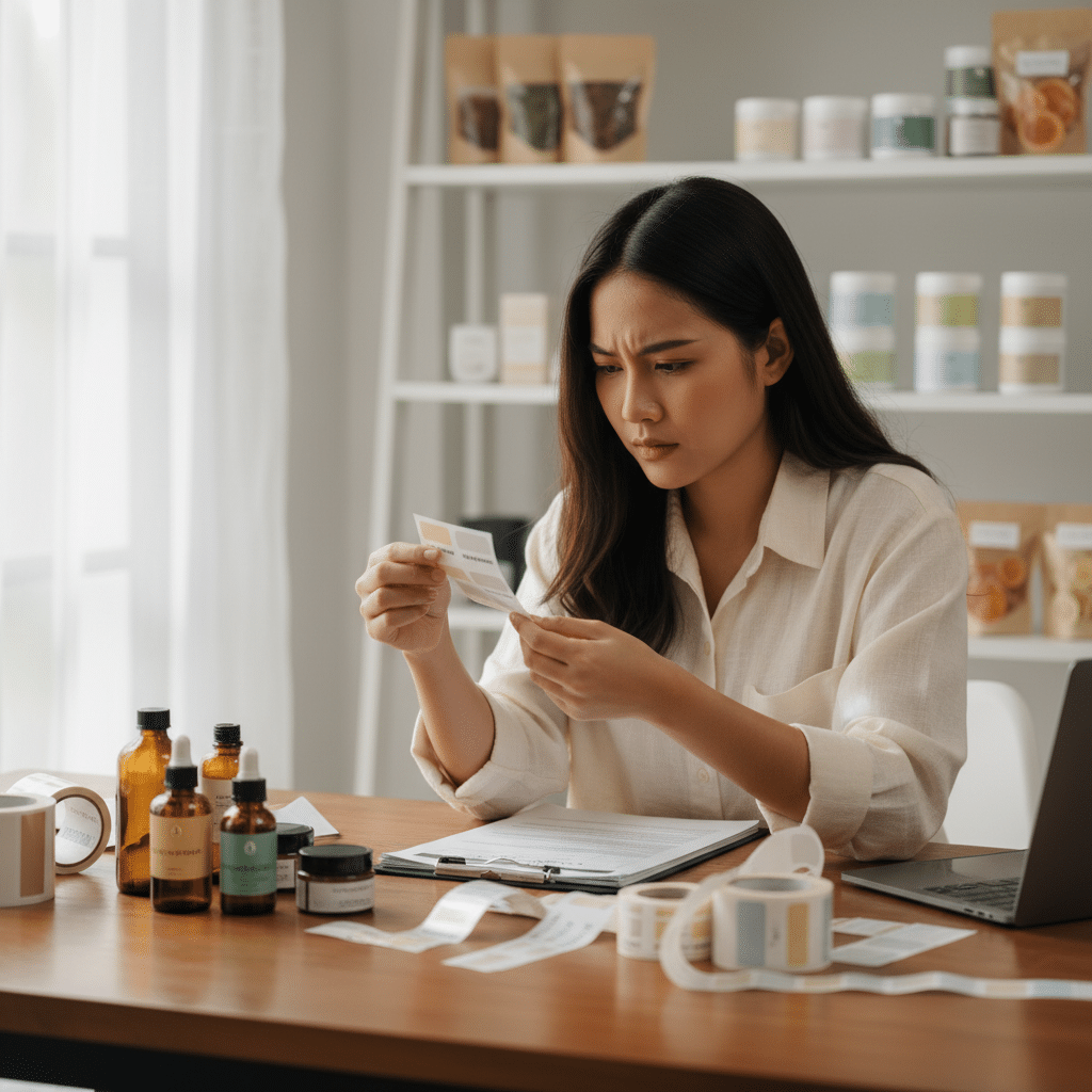 กฎหมายฉลาก 2569: SME ต้องรู้อะไรก่อนสั่งพิมพ์สติ๊กเกอร์ - sme-label-law-update-2026