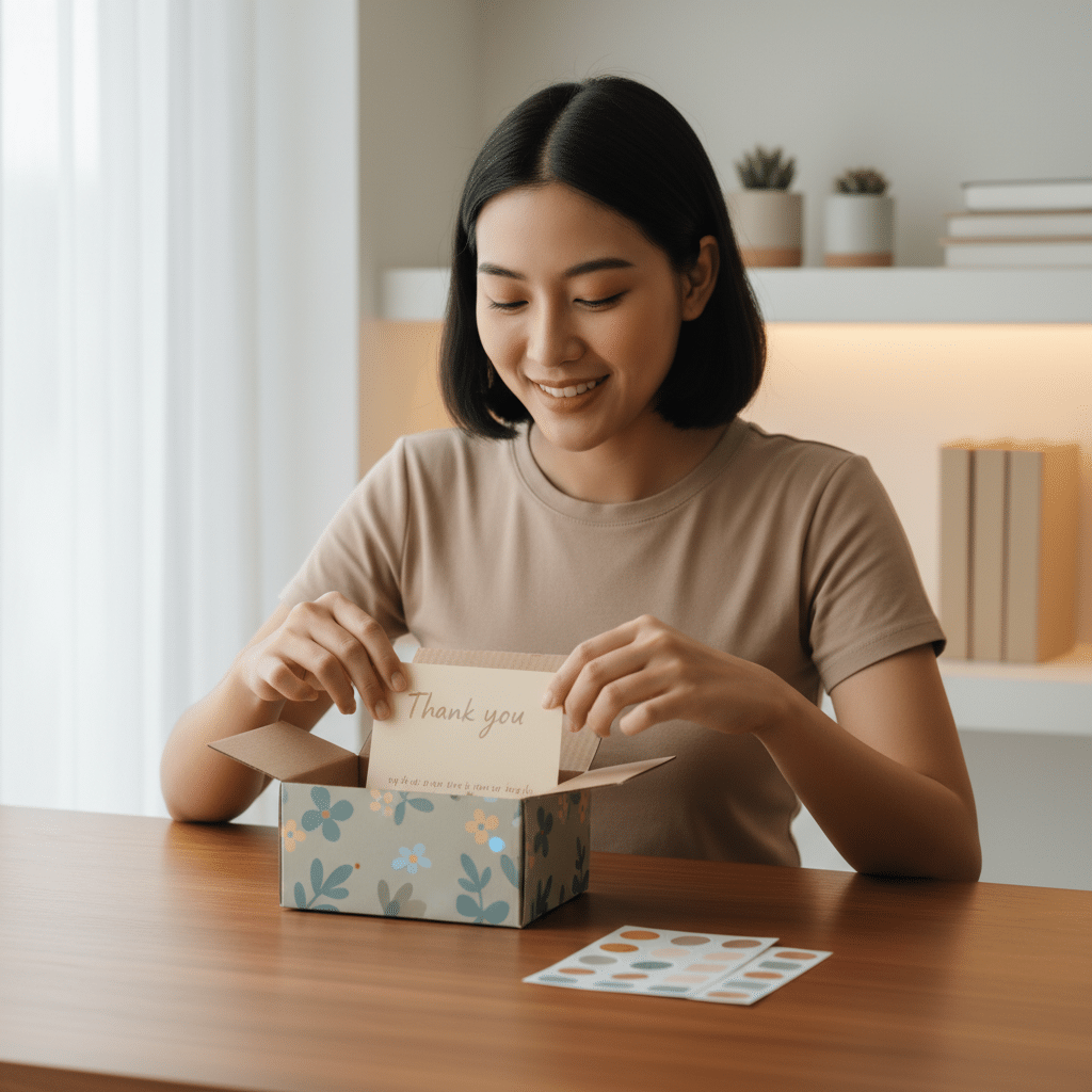 Unboxing Experience: 4 สิ่งพิมพ์ที่ SME ต้องมี - sme-unboxing-experience-print-items