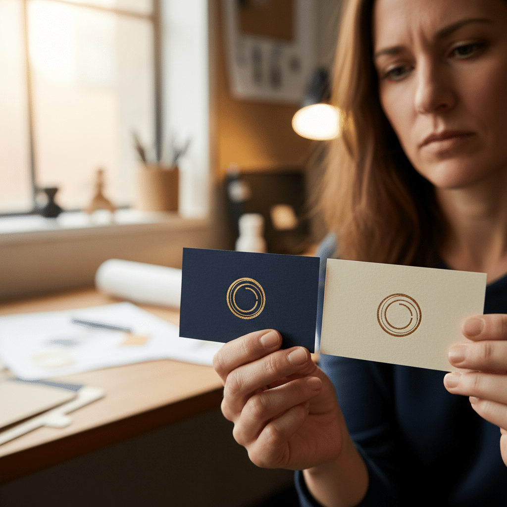 Spot UV vs ปั๊มฟอยล์: เทคนิคเพิ่มมูลค่างานพิมพ์ SME - spot-uv-vs-hot-stamp-sme