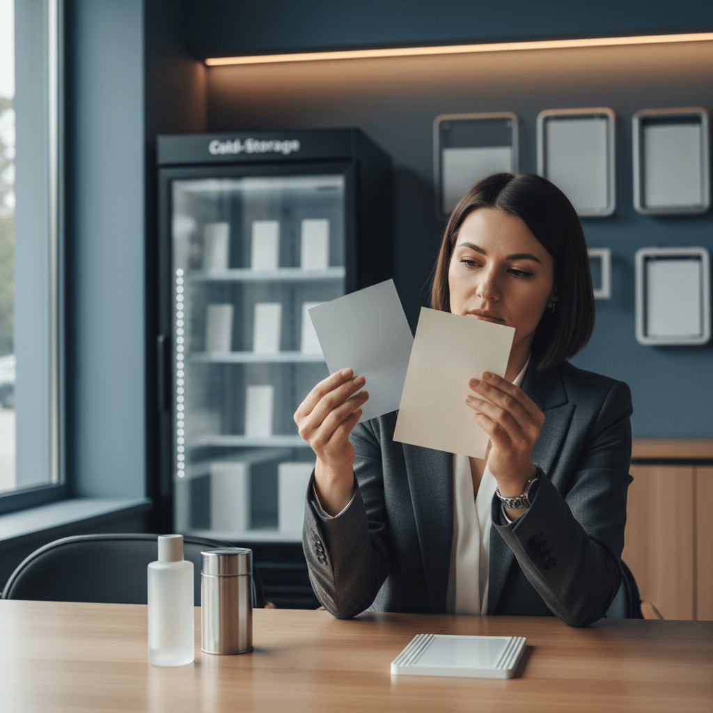 เลือกสติ๊กเกอร์ให้เป็น: วัสดุไหนเหมาะกับสินค้าอะไร? - sticker-material-guide-for-sme