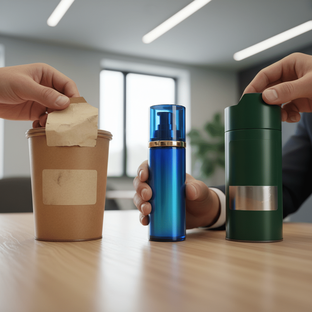 สติ๊กเกอร์ PP vs PVC vs กระดาษ เลือกแบบไหนเหมาะกับแบรนด์คุณ? - sticker-material-guide-pp-pvc-paper