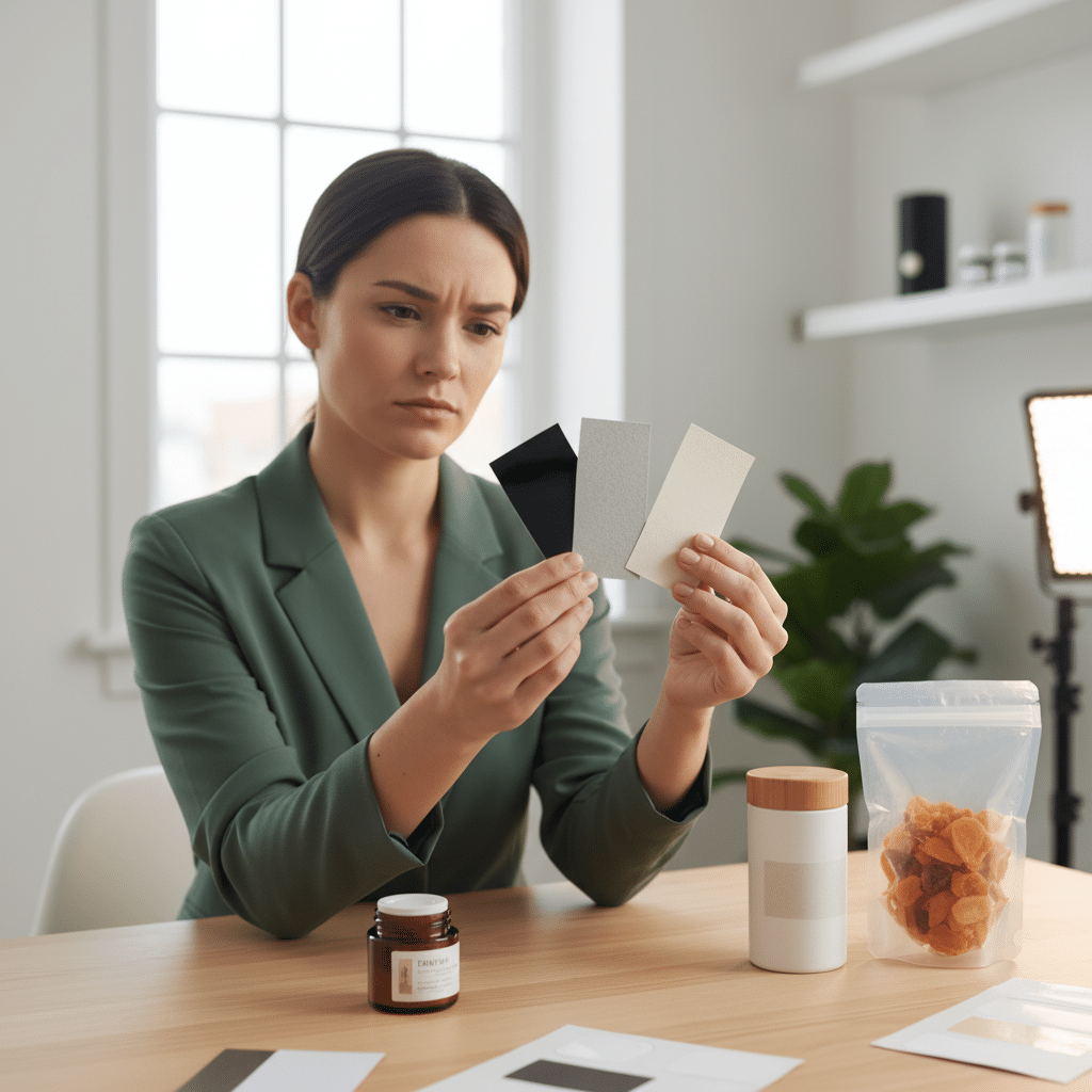 สติ๊กเกอร์ PP, PVC, กระดาษ: เลือกแบบไหนให้เหมาะกับสินค้า? - sticker-material-guide-pp-pvc-paper