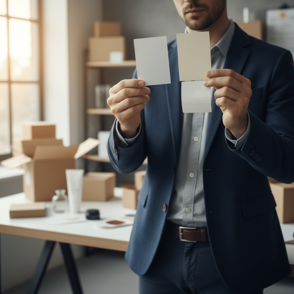 เลือกสติ๊กเกอร์ไม่พลาด: PP, PVC, กระดาษ ต่างกันอย่างไร? - sticker-material-guide-pp-pvc-paper