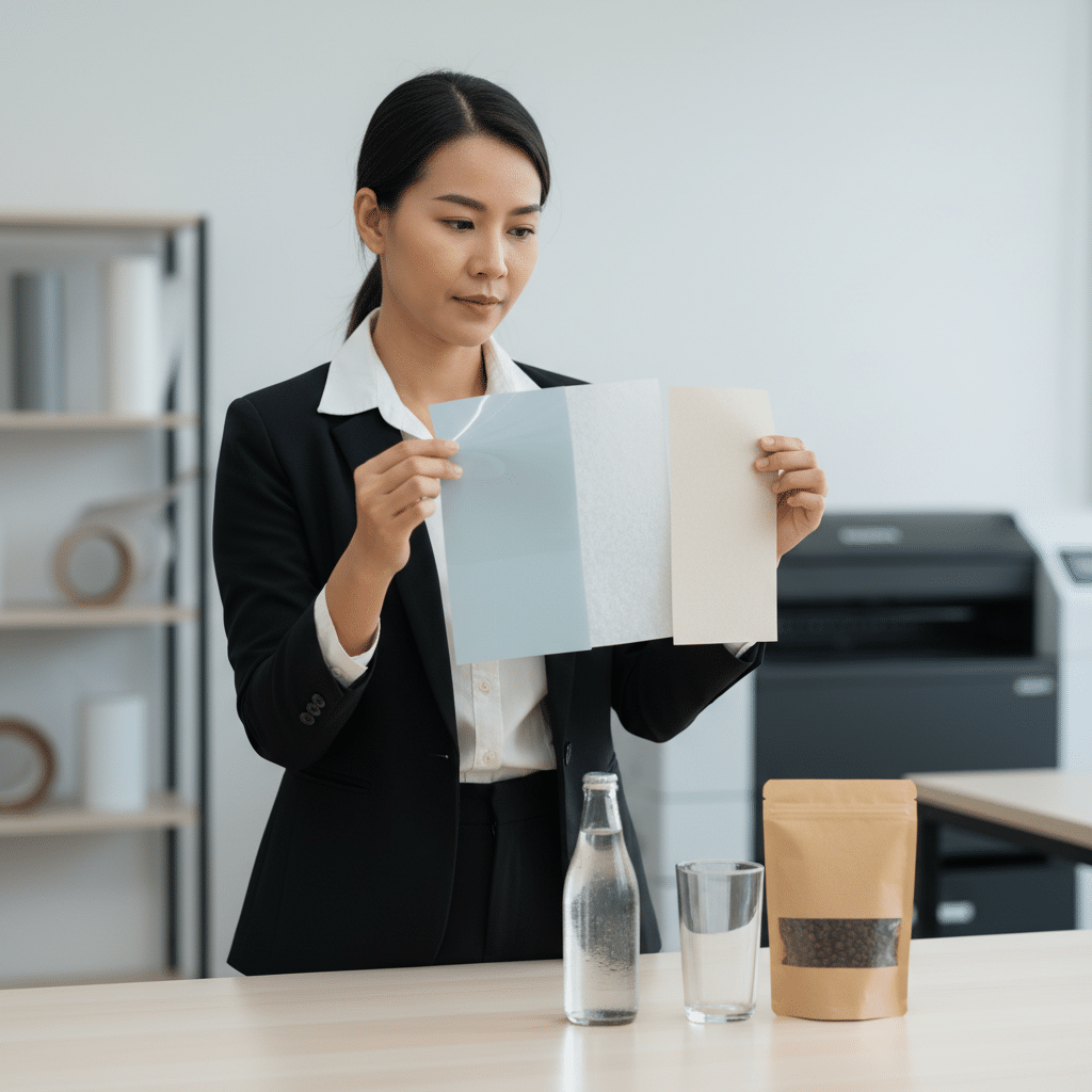 เลือกวัสดุสติ๊กเกอร์ให้ปัง! PP, PVC, กระดาษ ต่างกันอย่างไร? - sticker-material-guide-pp-pvc-paper