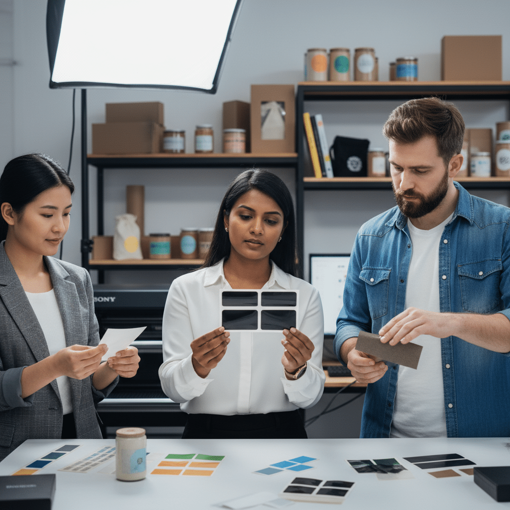 สติ๊กเกอร์ PP, PVC, กระดาษ: เลือกแบบไหนให้เหมาะกับแบรนด์? - sticker-material-guide-sme-pp-pvc