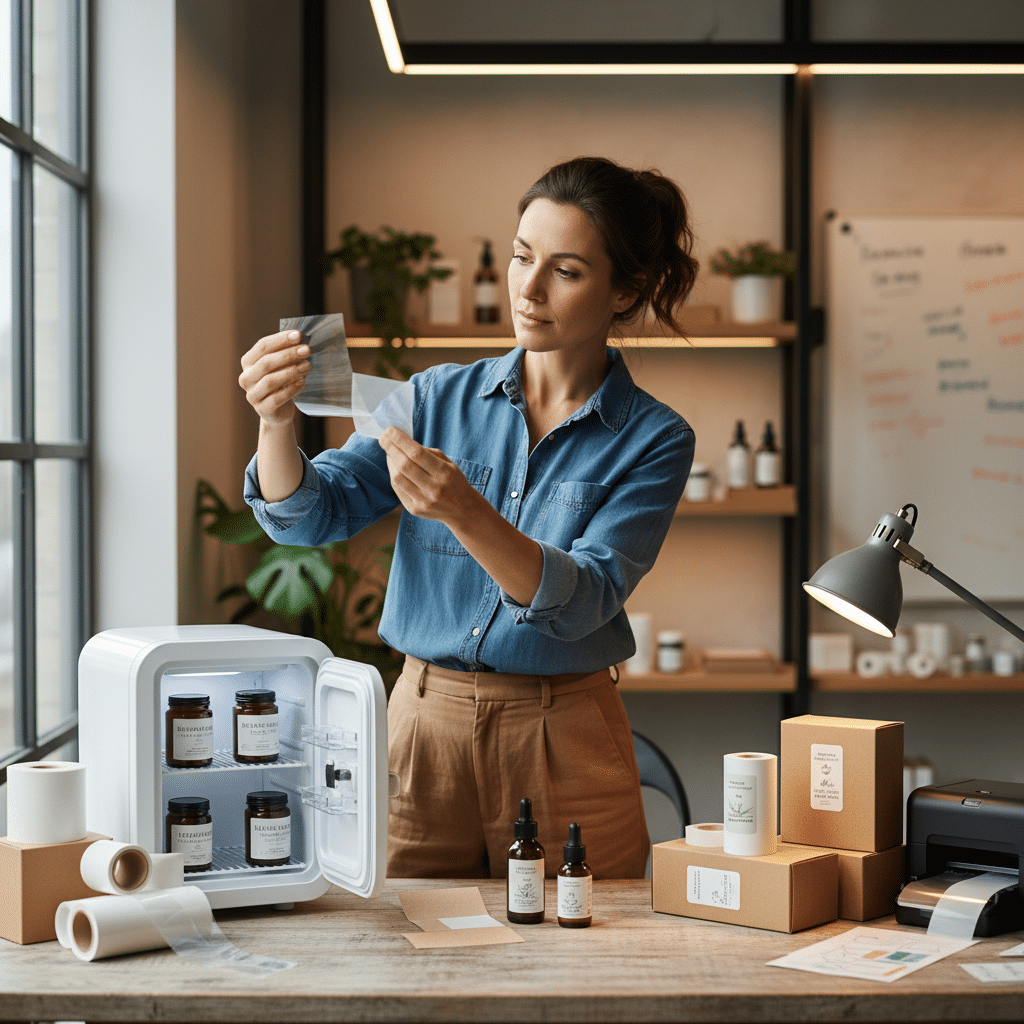 สติ๊กเกอร์ PP, PVC, กระดาษ เลือกแบบไหนดี? คู่มือ SME - sticker-material-guide-sme-thailand