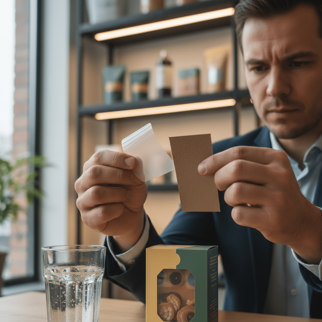 สติ๊กเกอร์ PP, PVC, กระดาษ: เลือกแบบไหนเหมาะกับแบรนด์คุณ - sticker-material-guide-sme