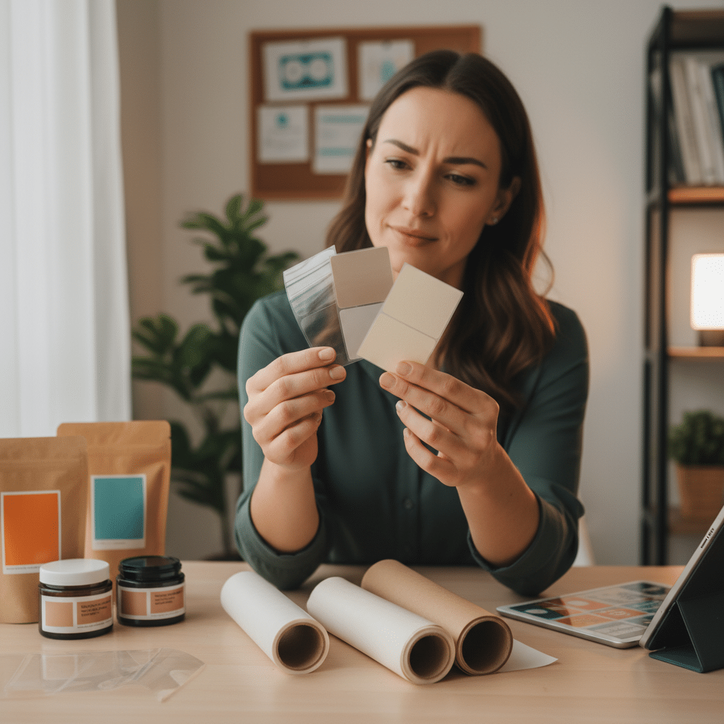 เลือกสติ๊กเกอร์ PP, PVC, กระดาษ: ต่างกันอย่างไร? SME ต้องรู้ - sticker-material-pp-pvc-paper