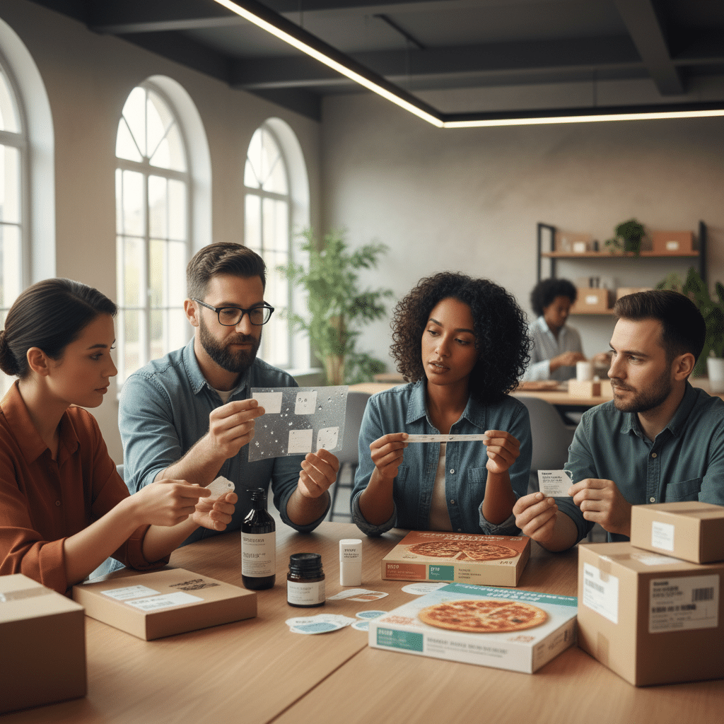 สติ๊กเกอร์ PP vs PVC vs กระดาษ: เลือกให้ถูก เพิ่มมูลค่าแบรนด์ - sticker-material-pp-pvc-paper