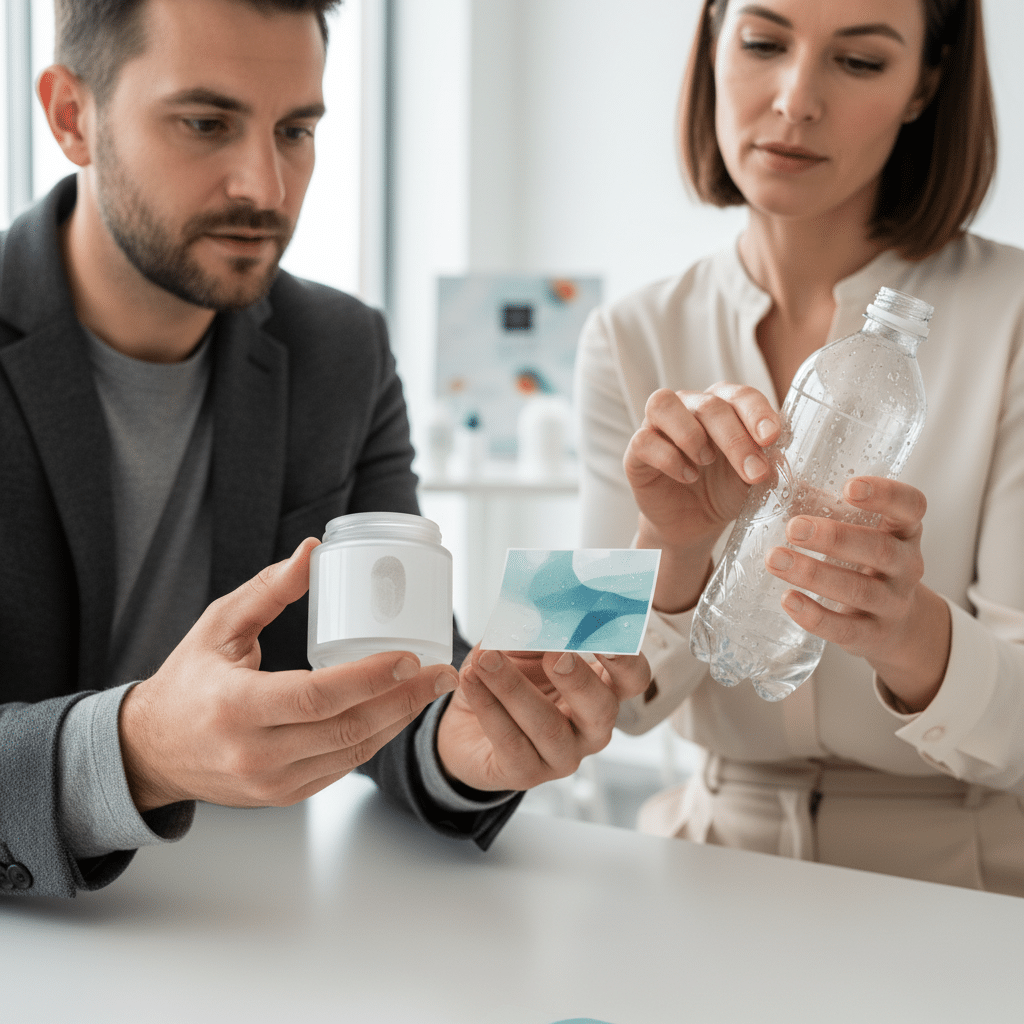 สติ๊กเกอร์ PP กับ PVC ต่างกันยังไง? เลือกให้ถูกกับสินค้า - sticker-material-pp-vs-pvc