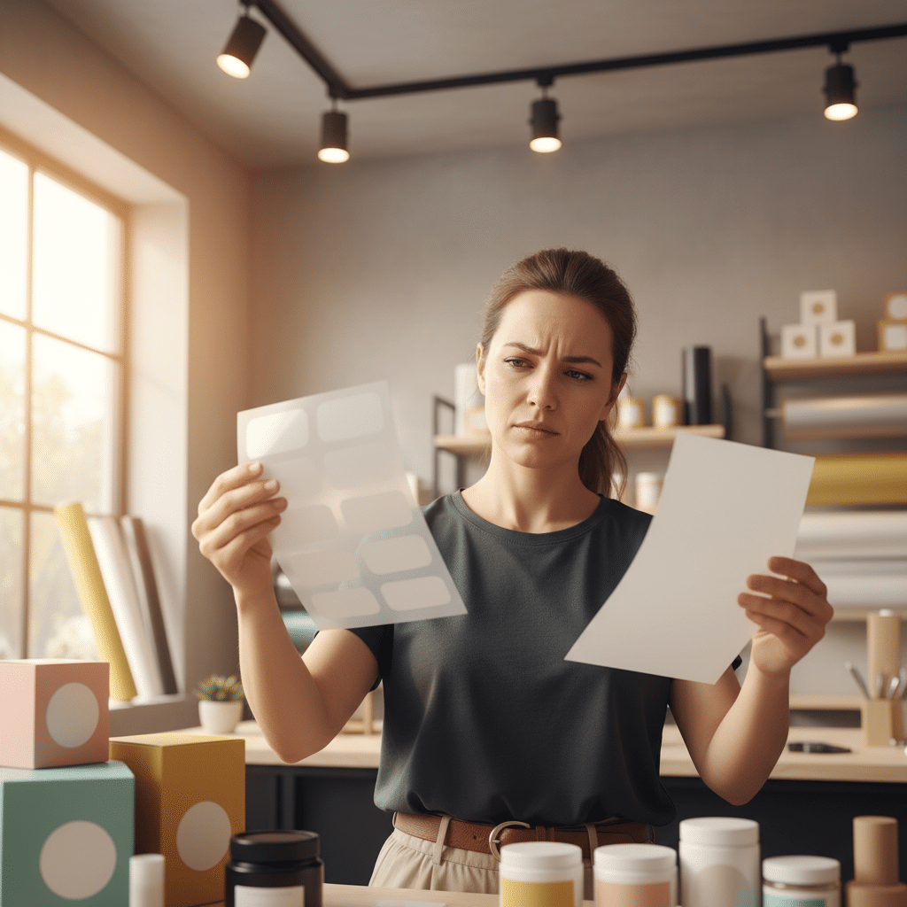 สติ๊กเกอร์ PP vs PVC: เลือกวัสดุไหนเหมาะกับแบรนด์คุณ? - sticker-material-pp-vs-pvc