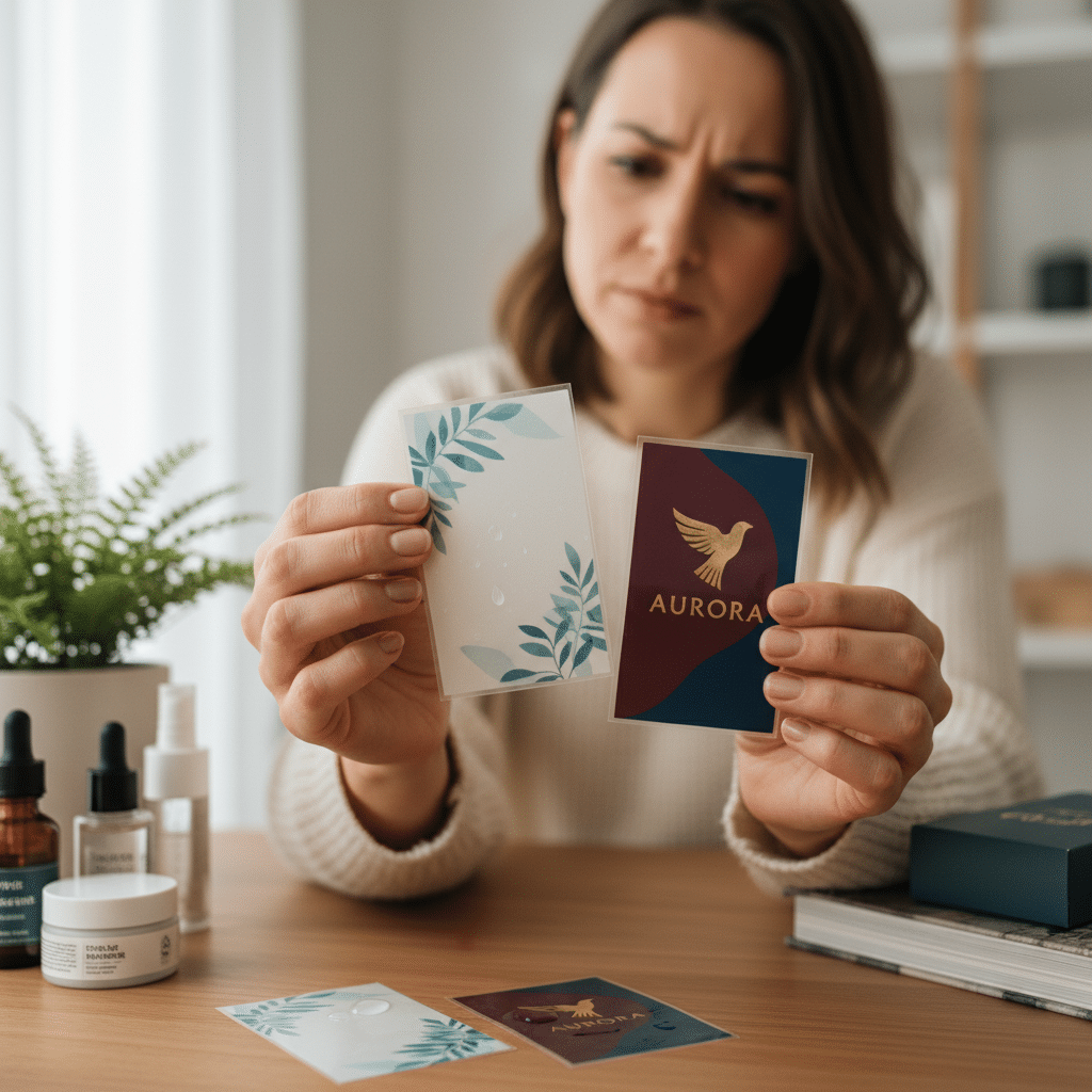 สติ๊กเกอร์ PP vs PVC: เลือกผิด ชีวิต(แบรนด์)เปลี่ยน! - sticker-pp-vs-pvc-guide