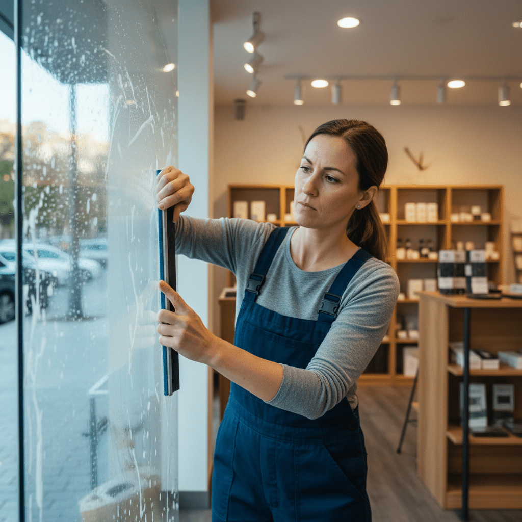 ติดสติ๊กเกอร์ร้านยังไงให้เรียบกริ๊บ? 4 ขั้นตอนเตรียมพื้นผิว - sticker-surface-preparation-guide