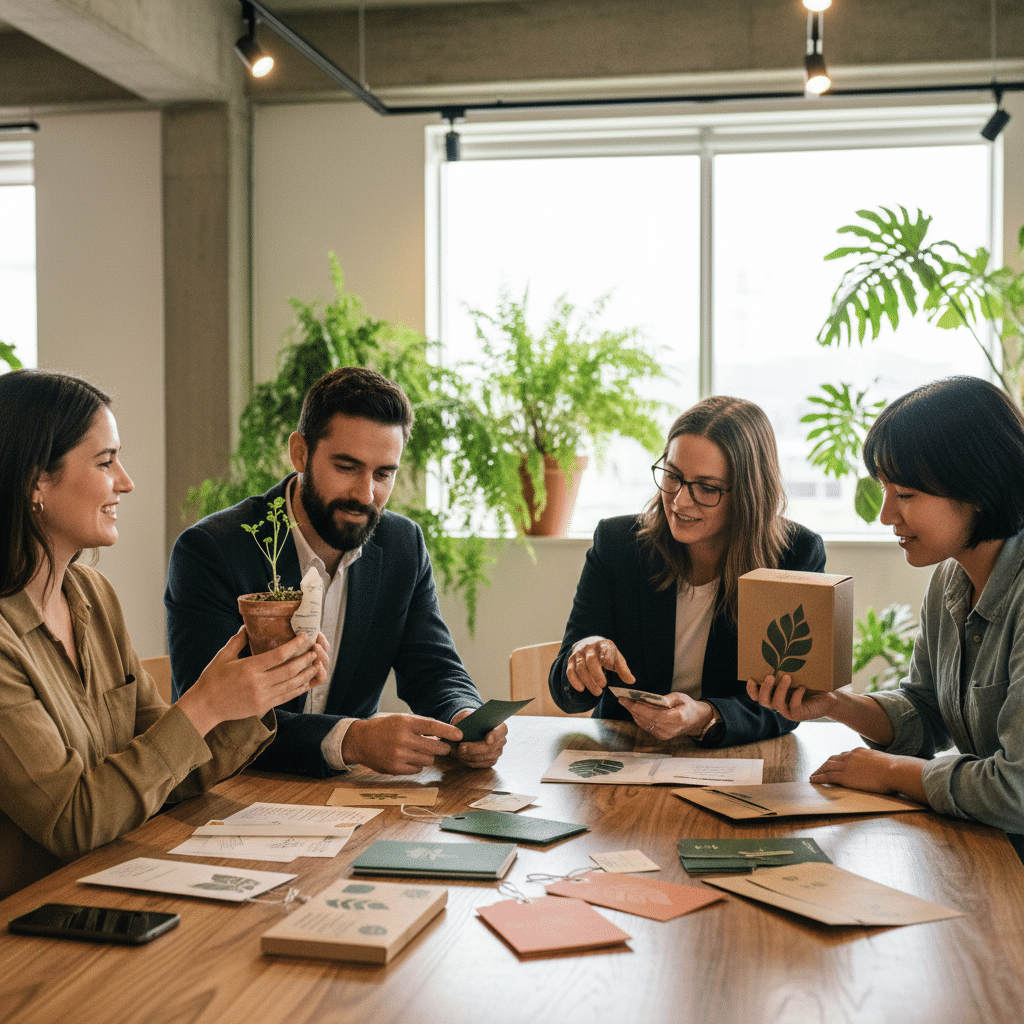 เทรนด์รักษ์โลก 2026: พิมพ์บนกระดาษเพาะได้-หมึกจากสาหร่าย - sustainable-packaging-print-trends