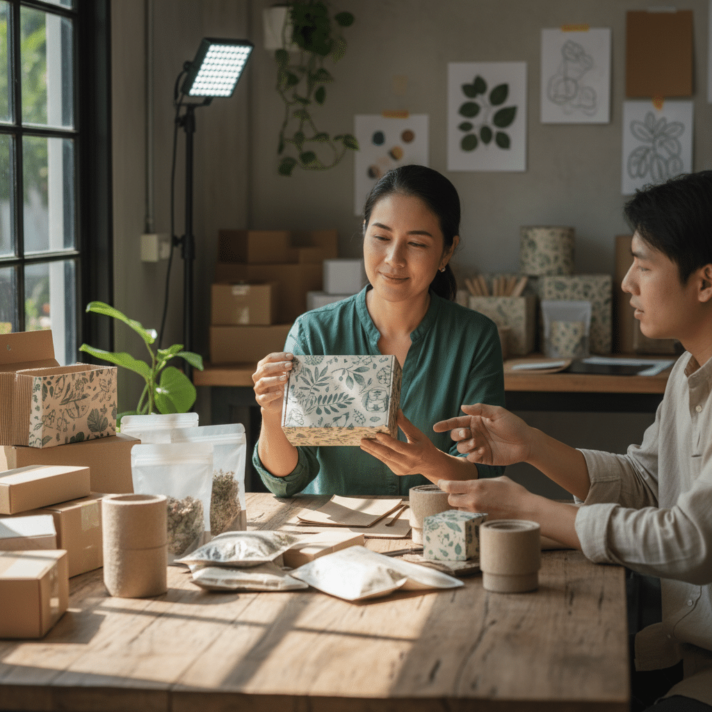 เทรนด์บรรจุภัณฑ์รักษ์โลก 2027: SME ไทยต้องปรับตัว - sustainable-packaging-trends-2027-thailand