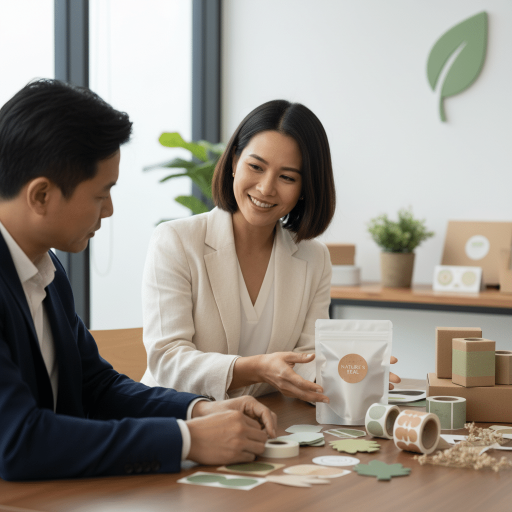 วัสดุพิมพ์รักษ์โลก เทรนด์ใหม่ที่ SME ต้องจับตาปี 2026 - sustainable-printing-material-trends