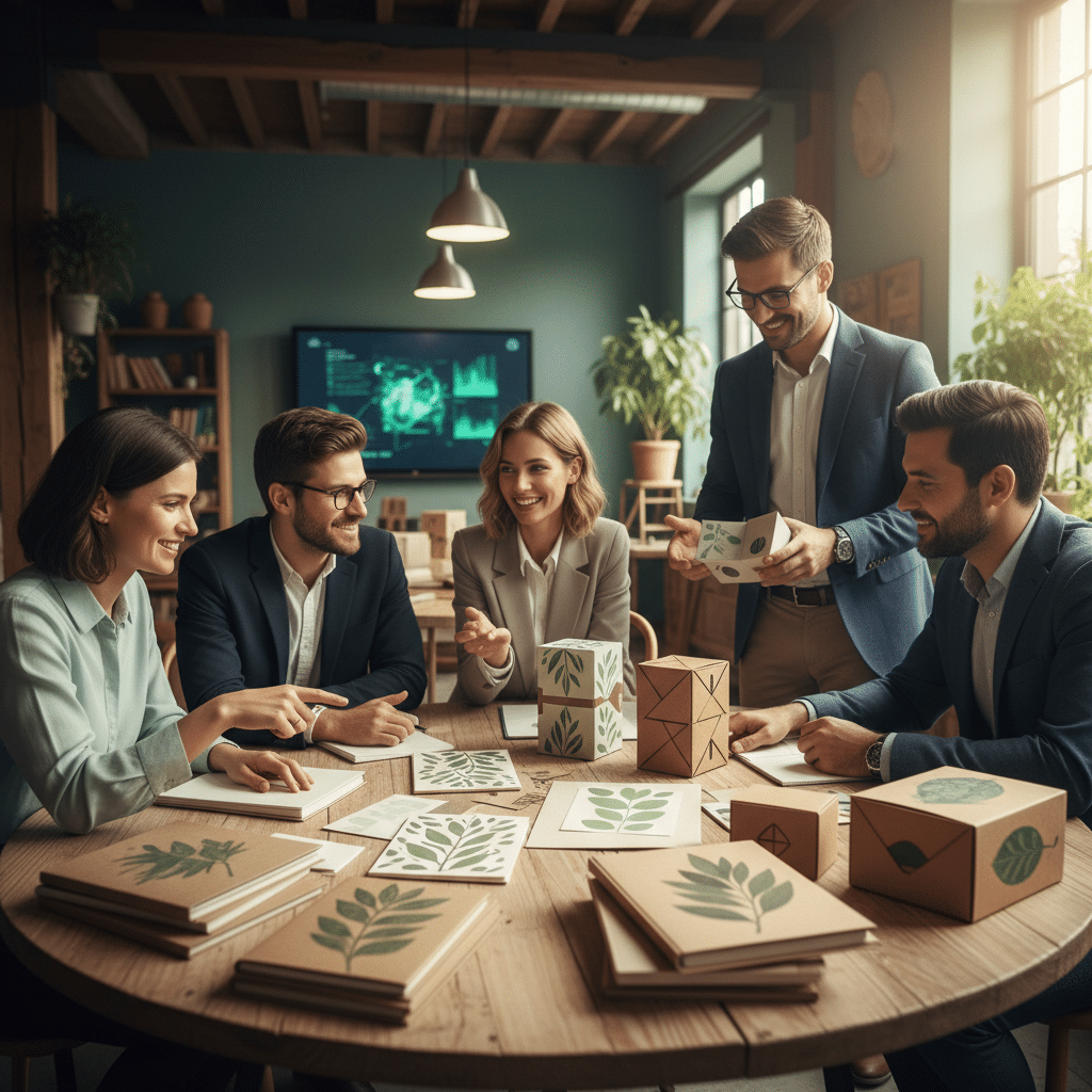 เทรนด์พิมพ์รักษ์โลก 2026: สร้างแบรนด์ SME อย่างยั่งยืน - sustainable-printing-trends-2026-sme