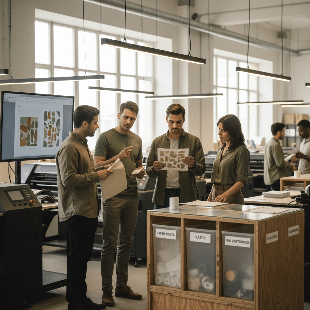 เทรนด์พิมพ์รักษ์โลก 2026: SME ต้องปรับตัวอย่างไร? - sustainable-printing-trends-sme-2026