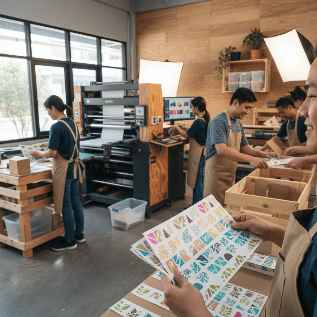 หมึกพิมพ์รักษ์โลก: เทรนด์ Soy Ink ตอบโจทย์ SME ปี 2569 - sustainable-soy-ink-printing-trend