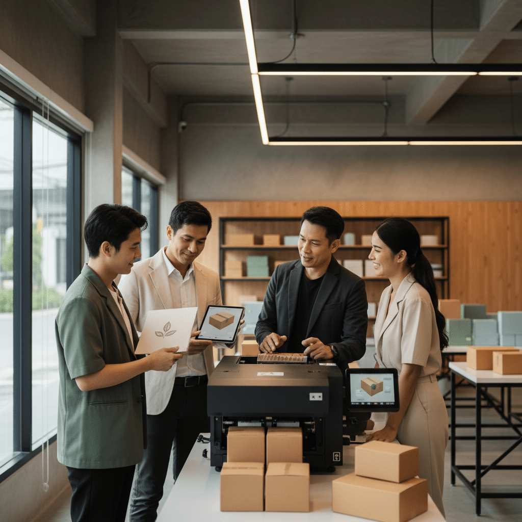 อนาคตโรงพิมพ์ไทย 2026: 3 เทรนด์ที่ SME ต้องปรับตัว - thai-printing-industry-trends-2026