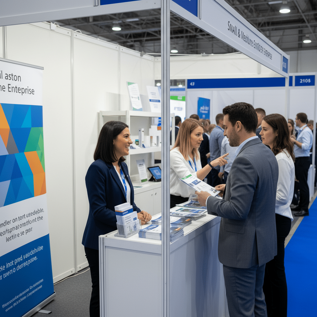 SME ออกบูธ: 5 สื่อสิ่งพิมพ์ที่ต้องมี ดึงคนเข้าบูธ! - trade-show-printing-essentials-sme