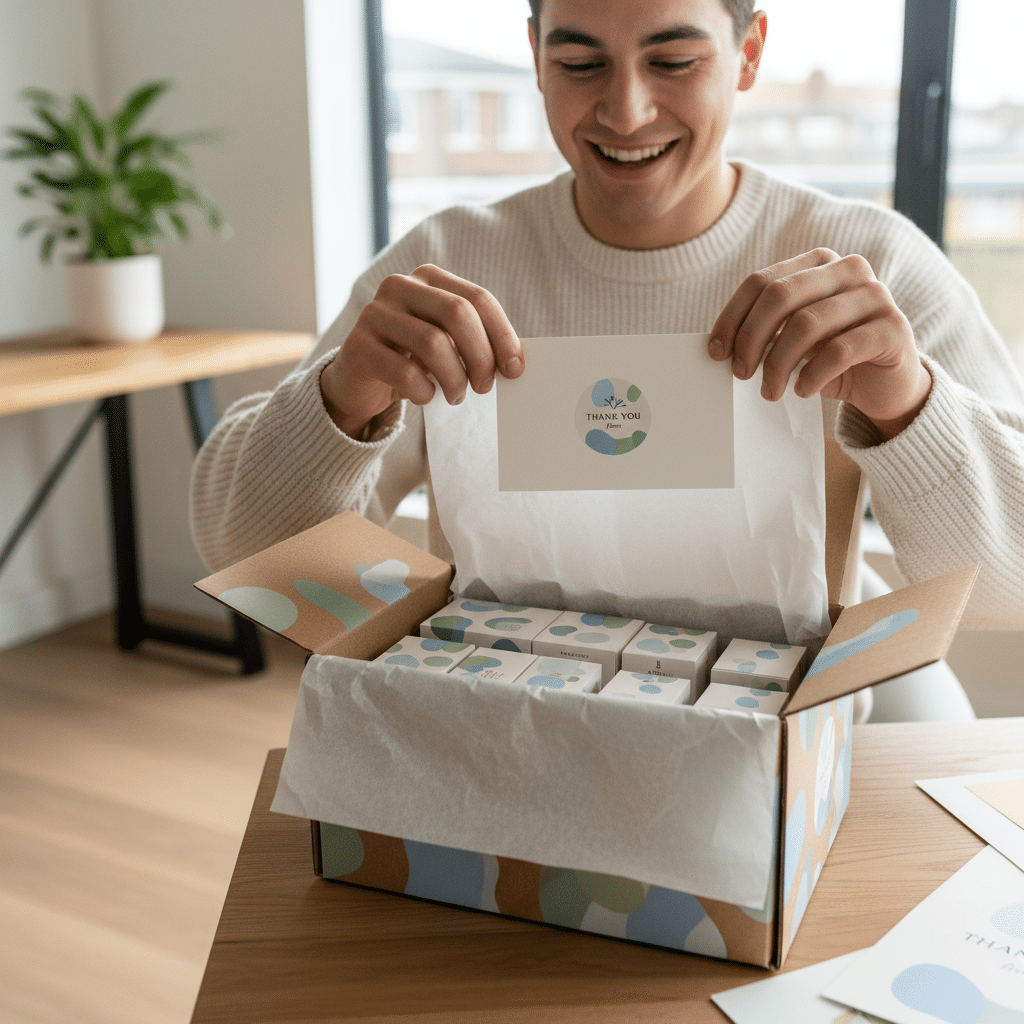 สร้าง Unboxing Experience: พิมพ์กล่อง-สติ๊กเกอร์มัดใจลูกค้า - unboxing-experience-custom-packaging-sme