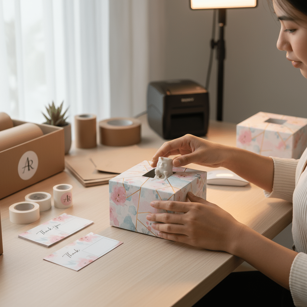 Unboxing 2026: พิมพ์กล่อง-สติ๊กเกอร์ยังไงให้ลูกค้าว้าว - unboxing-experience-packaging-2026