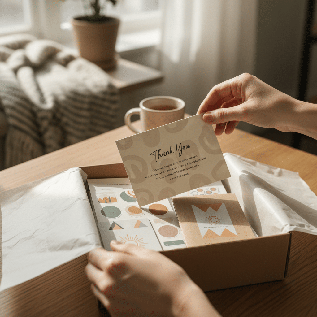 Unboxing Marketing: 4 สิ่งพิมพ์ในกล่องที่ลูกค้าต้องรีวิว - unboxing-experience-print-marketing