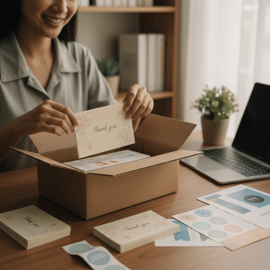 แกะกล่องสร้างแบรนด์: 5 ไอเดียสื่อสิ่งพิมพ์เพิ่มมูลค่า - unboxing-experience-print-marketing-sme