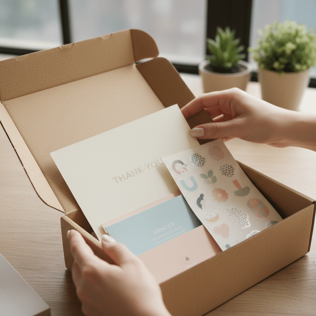 ยกระดับ Unboxing! ด้วย 5 สิ่งพิมพ์สร้างแบรนด์ให้ลูกค้าจำ - unboxing-experience-print-marketing-sme