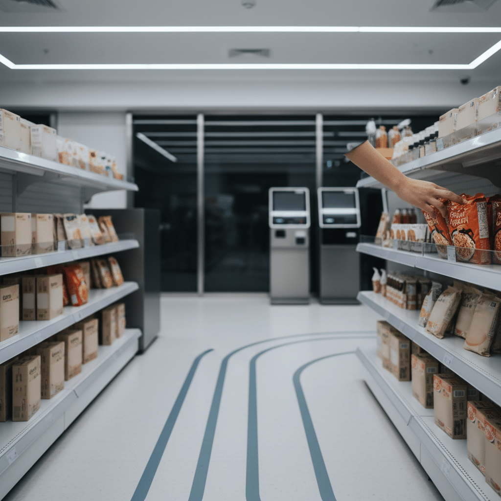 เทรนด์ร้านไร้พนักงาน: ป้าย-สติ๊กเกอร์จะปรับตัวอย่างไร? - unmanned-store-print-media-trend