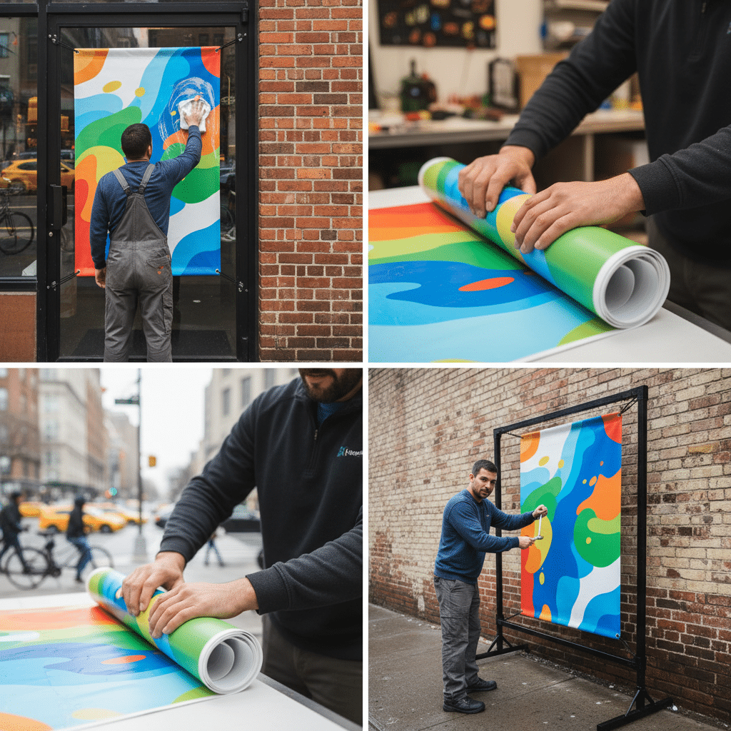 ยืดอายุ 'ป้ายไวนิล' 3 เท่า! ด้วย 5 ทริคดูแลสุดง่าย - vinyl-banner-care-tips