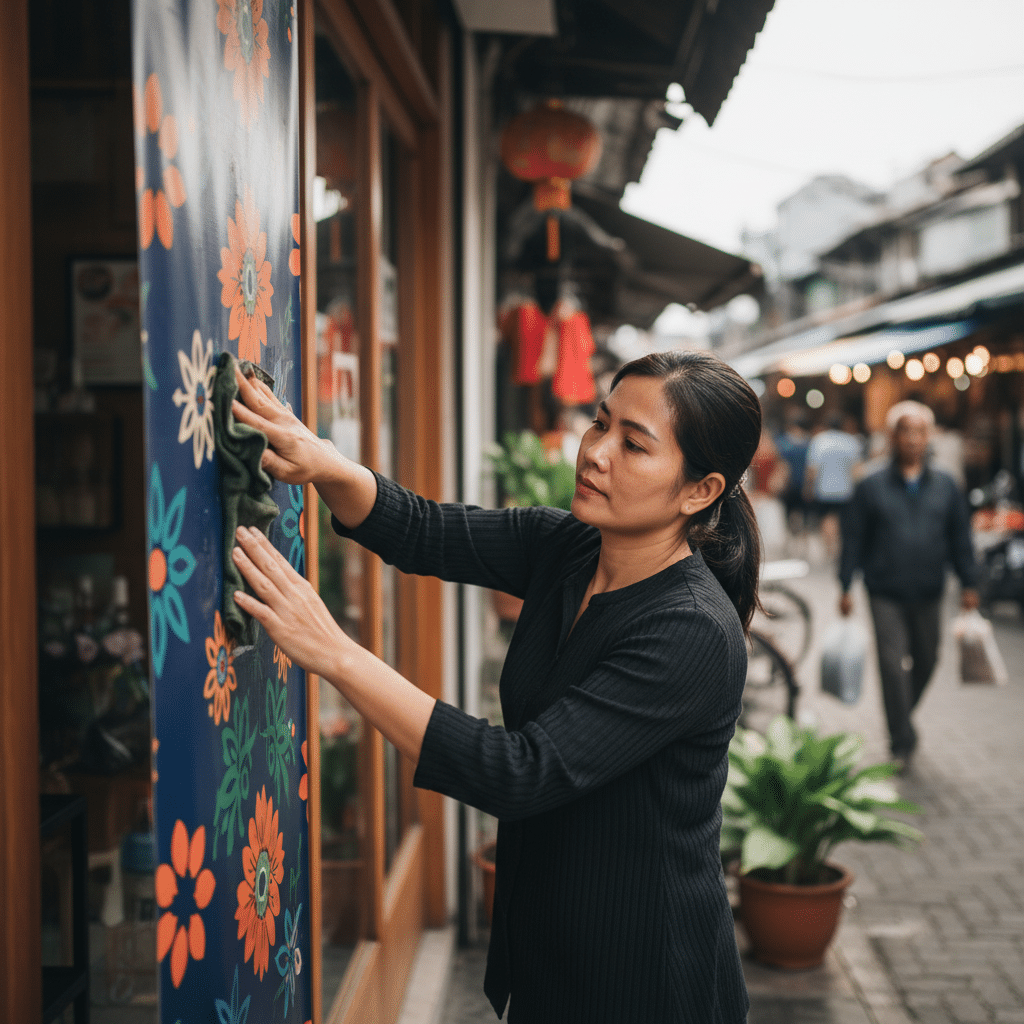 ยืดอายุ 'ป้ายไวนิล' 3 เท่า! ด้วย 5 ทริคดูแลฉบับโปร - vinyl-banner-care-tips-sme