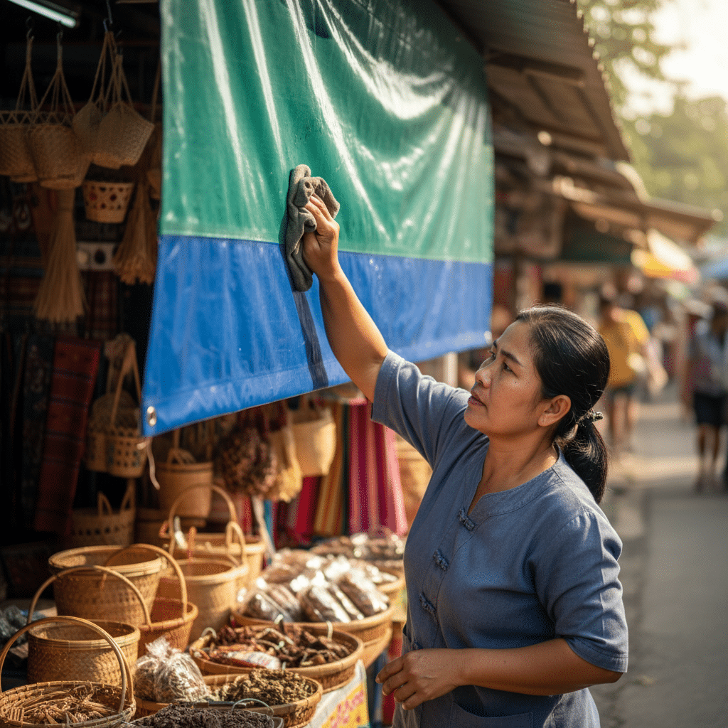 ยืดอายุ ‘ป้ายไวนิล’ ทนแดดทนฝน เคล็ดลับจากโรงพิมพ์ - vinyl-banner-care-tips-thailand