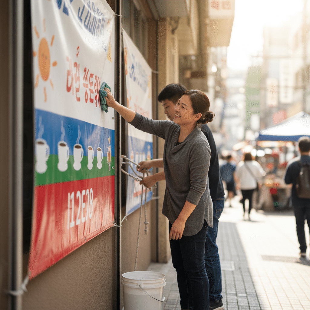 ยืดอายุ 'ป้ายไวนิล' 5 วิธีดูแลให้สีสด ทนแดดทนฝน - vinyl-banner-care-tips-thailand