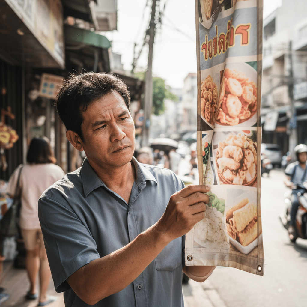 ป้ายไวนิลซีด? 5 วิธีดูแลยืดอายุสีให้สดเหมือนใหม่ - vinyl-sign-care-tips-extend-life