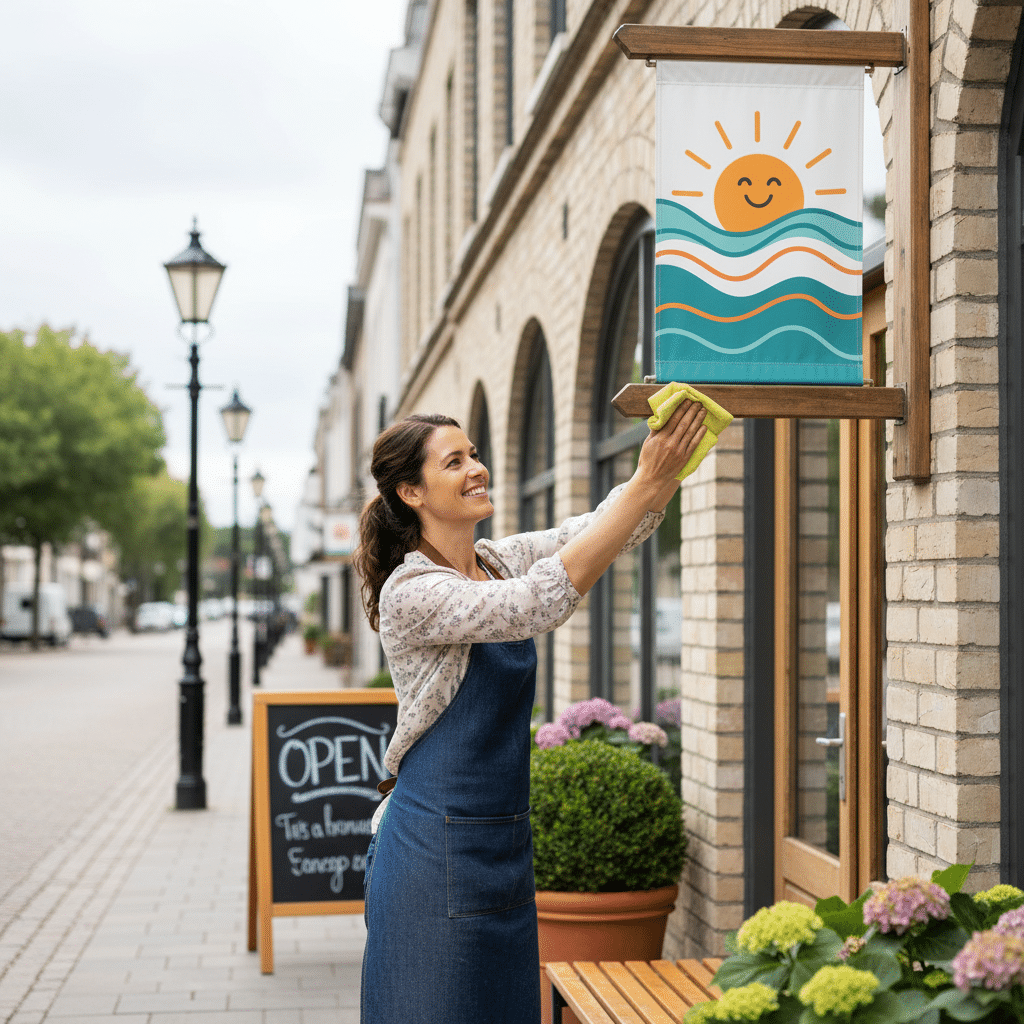 ยืดอายุ 'ป้ายไวนิล' ด้วย 5 วิธีดูแลสุดง่ายฉบับ SME - vinyl-sign-care-tips-sme