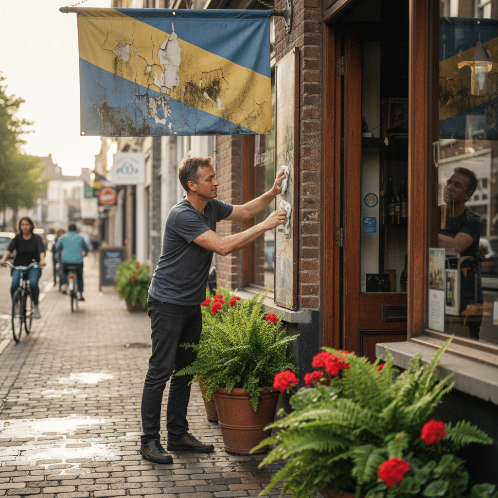 ยืดอายุ 'ป้ายไวนิล' 5 วิธีดูแลให้สีสด ทนแดดทนฝน - vinyl-sign-care-tips-thailand