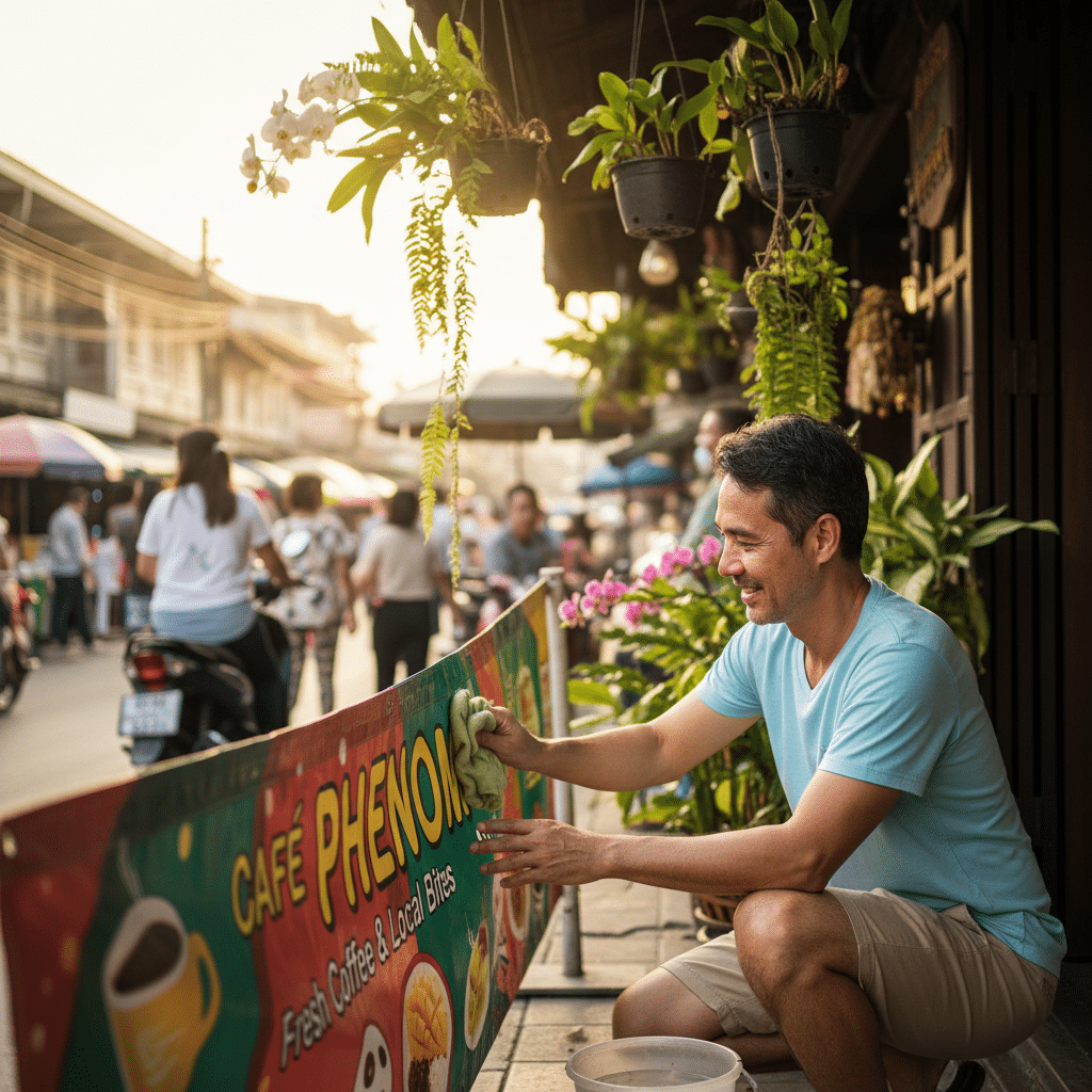 ยืดอายุ 'ป้ายไวนิล' ทนแดดทนฝน เคล็ดลับดูแลฉบับ SME - vinyl-signage-care-tips-sme