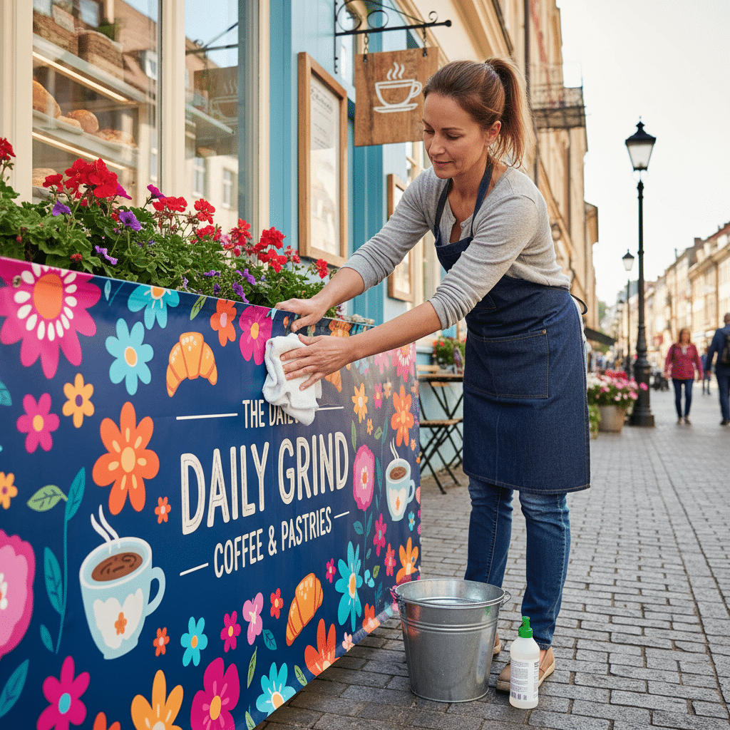 ยืดอายุ 'ป้ายไวนิล' 5 วิธีดูแลให้สีสด ทนแดด ทนฝน - vinyl-signage-care-tips-thailand